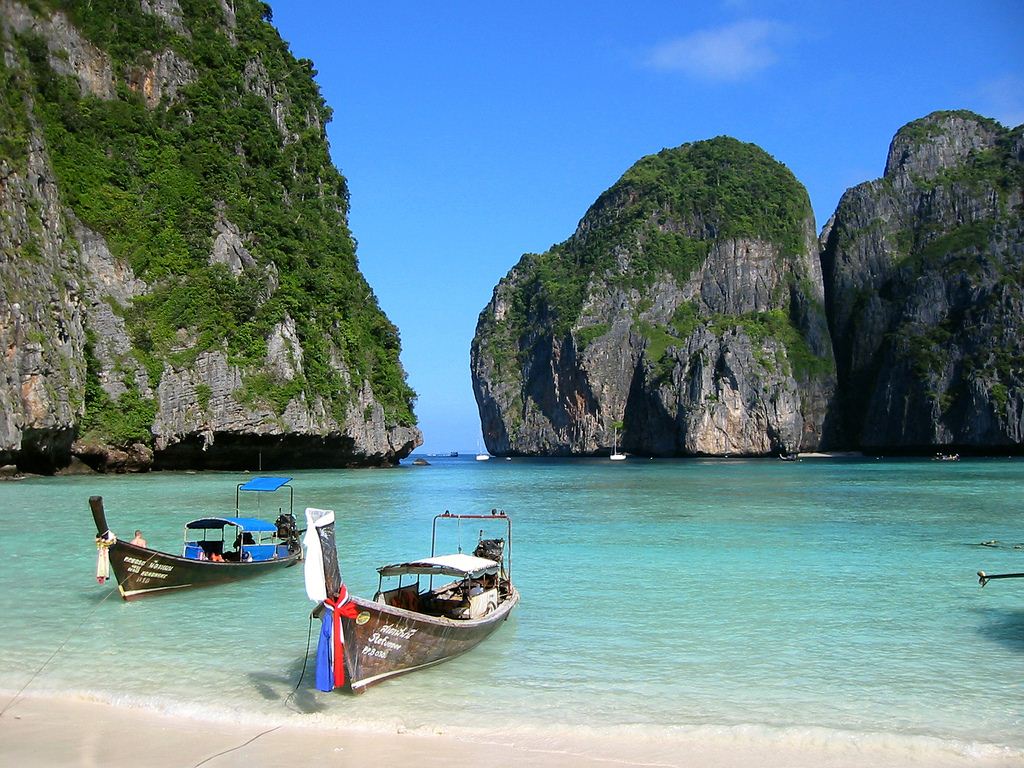 Koh Phi Phi in Thailand.